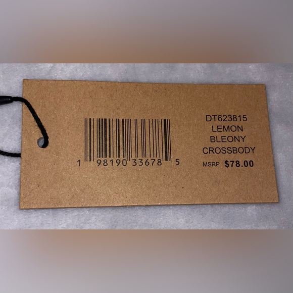 Steve Madden NWT Bleony Lemon Lime Green Handbag Crossbody Quilted Handle - Picture 9 of 16